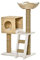 PawHut Arbre à Chat Arbre à Grimper griffoir pour Chat Hauteur 100,5 cm Centre d'activités poteaux en quenouille