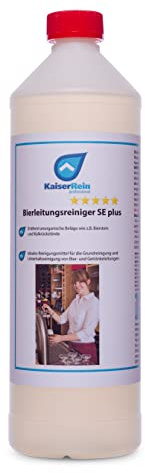 KaiserRein Bierleitungs- und Zapfanlagenreiniger SE Plus 1L sauer Schankanlagen Reiniger zum Zapfanlage reinigen als Ergänzung / im Wechsel
