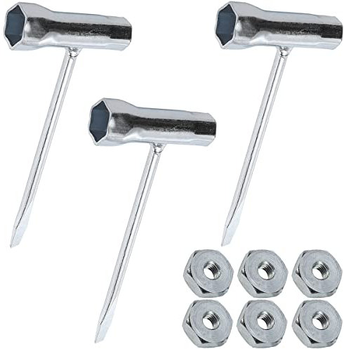 ZAMDOE Chainsaw Scrench Combination Screwdriver Wrench Tool 13mm x 19mm, T-Wrench Spanner Tool for Stihl Chainsaw Saws Blowers Trimmers(3 Pack)