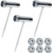 ZAMDOE Chainsaw Scrench Combination Screwdriver Wrench Tool 13mm x 19mm, T-Wrench Spanner Tool for Stihl Chainsaw Saws Blowers Trimmers(3 Pack)