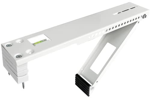 Yehchi Window Air Conditioner Mounting Support Bracket, Universal AC Unit Window Stand Mount Brackets Support Up to 85 lbs Designed for 9,000 to 22,000 BTU A/C Units