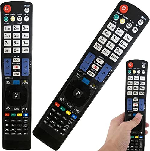 Retoo Télécommande de rechange universelle pour téléviseur LG Télécommande universelle LG Télécommande universelle Smart TV Télécommande de rechange Télécommande de rechange LG