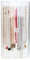 HEITIGN Collier Bijoux Collier Porte-Collier Acrylique 24 Crochets Organisateur Collier Transparent Rotation Anti-poussière Support de Rangement Bijoux Vitrine (Porte-Collier incurvé) 71489i5vfz-43