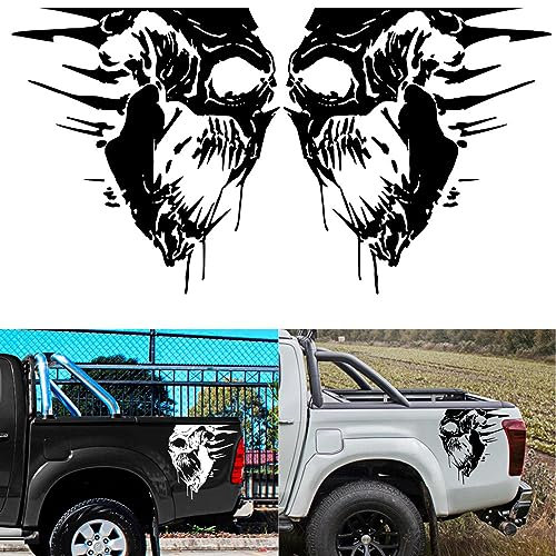 IBLUON LKW-Autoaufkleber, für Dodge Ram Chevrolet Ford Raptor Toyota Hilux Vinyl-Aufkleber Terrorist Gorilla Aufkleber Heckklappe