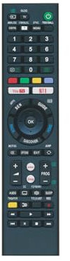Jolly Line Compatible, Télécommande de Remplacement Sony, Télécommande Universelle pour téléviseur Sony, Aucune Programmation requise, JL1717/COMP