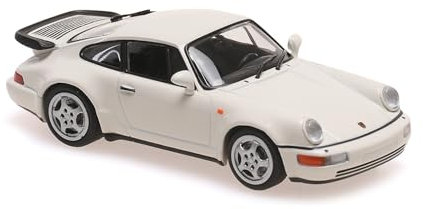 Minichamps 940069105 - Porsch. 911 Turbo (964) White 1990 - Maßstab 1/43 - Modellauto