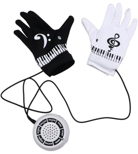 TOYANDONA 1 Paar Handschuhe Klavier Erröten Musik