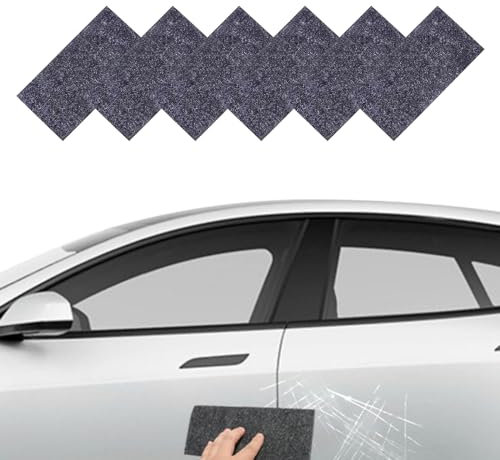 6 Stück Nano Sparkle Tuch, nano sparkle tuch auto kratzer original Car Scratch Remover nano sparkle tuch Autolack Kratzer Entfernen Nano Sparkle Tuch für Reparatur Von Leichten Kratzfarben