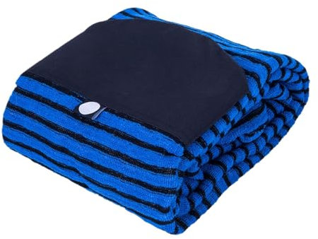 Baoblaze Surfbrett-Sockenhülle, gepolsterter Nasenschutz mit Kordelzugverschluss, Träger, Schutzbretthülle, Surfbretttasche für Shortboard, 9.6 Fuß