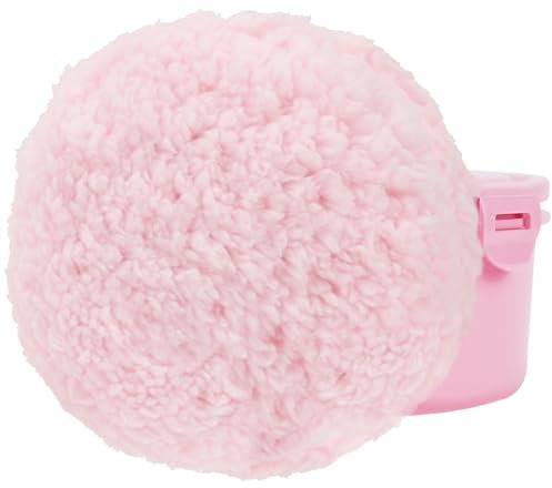 WSYUB Houppette à poudre pour le corps de 15,2 cm, houppette à poudre pour le corps, houppette à poudre corporelle et récipient, grande houppette à poudre douce et moelleuse, rose