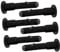 WEKADRIN 6pcs Trash Can Lid Latch Hinge for Wheeled Trash Bins for Efficient Household and Commercial Settings
