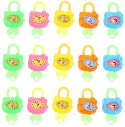 WESIEVYA Coffret De Jouets Pour Enfants 20 Mini Cadenas Avec Clés Jouets Créatifs Pour Garçons Et Filles Cadenas Pour Agenda Jouet Éducatif Préscolaire