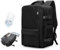 BJLFS Sac à dos Sous Vide Avec Pompe Bagage a Main Ryanair Sac à dos Voyage Cabine Avion Sac à Vide de Compression Portable Sac étanche pour Ordinateur Portable Noir