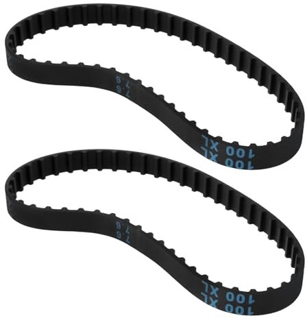 Briny River 2x Cinghia Di Ricambio Per Levigatrice 254x7,9mm 587263-00 Compatibile Con Black&Decker DS321 KA88 1-2 KA88 3 KA89A KA89E XTA80E 1-2