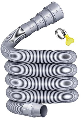 Rrlihjgu Kit de Manguera para Aguas Residuales de Autocaravana | Tubo De Drenaje Flexible E Impermeable Para Caravanas,De Aguas Residuales Con Extensiones Versátiles