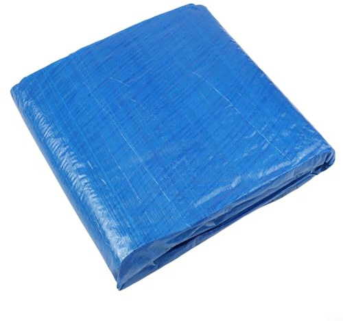 Yhenlovtt Rectangular Pe Pool Ground Cover Tarp for Above Ground Swimming Pools Thickened Plus Dustproof Floor Protector for Outdoor Employment (58107) (400211m)