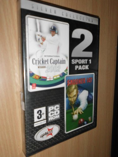 Cricket captain 2002 /Snooker 147 silver collection pc games