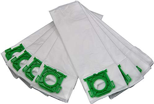 8 Microvlies Staubsaugerbeutel geeignet für SEBO 370, 470, 5093, 5093er, Automatic X1, X2, X3, X4, G, MC, XP-Serie, Sorma TM 375 455, C1, C2, C3