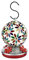 Backyard Expressions Kolibri-Futterspender aus Glas – Mehrfarbig – Kolibri-Futterspender zum Aufhängen im Freien, mundgeblasenes Glas Kolibri-Futterspender
