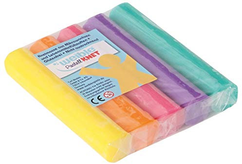 Pastell-Knet 5 gr. Rollen farbig sortiert WEIBLE 08504