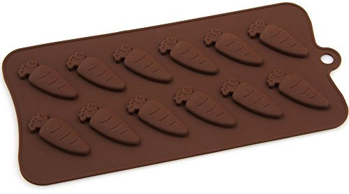 Easter Themed Carrots Silicone Chocolate Moulds