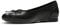 Clarks Women's Couture Bloom Ballet flat, Black, 8 UK