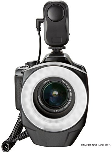 Dual Makro LED Ringlicht/Blitz für Sony FE 70–200 mm f/2.8 GM OSS (inkl. nötig Adapter/Ringe für die Montage)