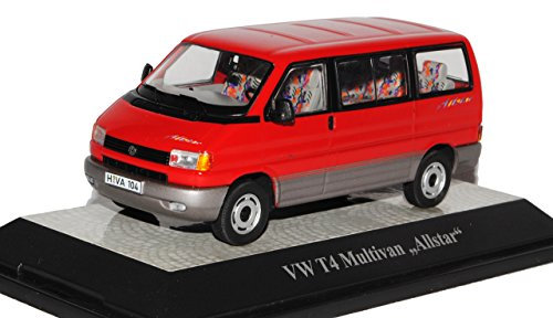 Premium Classixxs Volkwagen T4 Multivan Allstar Transporter Personen Rot 1990-2003 1/43 Modell Auto