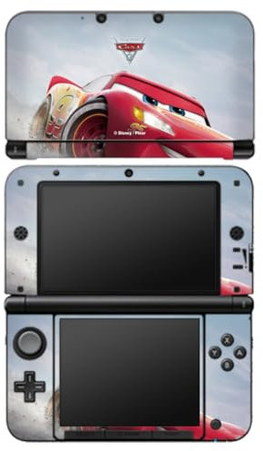 DeinDesign Skin kompatibel mit Nintendo 3 DS XL Folie Sticker Lightning McQueen 95 Offizielles Lizenzprodukt Cars