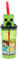Stor Vaso Infantil Reutilizable con Pajita y Tapa con figurita 3D y Capacidad de 360 ml de Minecraft