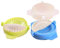 TOSSPER 3pcs Plastic Dumpling Molds Dough Hand Press Tools Pastry Pie Ravioli Clip Mould Kitchen Cooking Gadgets