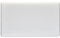 Eurolite Enhance White Plastic 2 Gang Blank plate