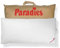 PARADIES Kopfkissen 40x80 2er Set - Softy Top Bio fest, veganes Kissen Set 40x80 mit Außensteg und Reißverschluss, Öko-Tex 100 Klasse 1