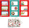 ARKRAFT Set 36 Aufkleber für Geschenkpapier Weihnachten Namensschild Verpackung (Weihnachten)
