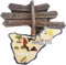 Tenerife Spain Refrigerator Magnet Travel Souvenir Refrigerator Decoration Fridge Magnetic Sticker Hand Painted Craft Collection
