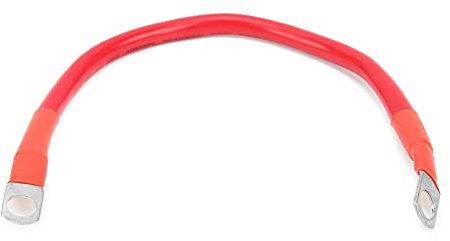 Cavo Batteria, Flessibile 150A 4AWG Cavo Massa 25mm² per Inverter Batteria per Uso Professionale