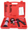 QUNNIE kit de Ventilation de Frein, manomètre Manuel Pompe à Vide testeur kit avec Adaptateur Liquide de Frein Outil de Remplacement système de Ventilation d'embrayage pour Voiture, Moto, Camion