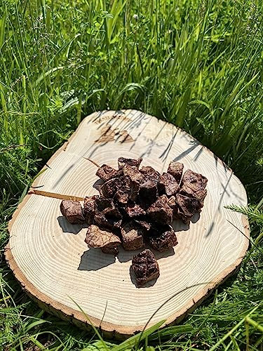 Rinderlunge gewürfelt Trainingshappen für Hunde Snack natürlich Hundeleckerli Barf