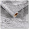 CRE8TIVE Silver Grey Marble Wallpaper 30cmx200cm Marble Effect Self Adhesive Vinyl Bathroom Contact Paper Waterproof Kitchen Worktop Covering Thick Wallpaper for Living Room Bedroom Furniture Stickers