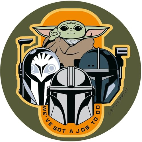 McNeill - McAddys - Kreativpatch für Schulranzen - Disney Kollektion 2024 (MANDALORIAN Motiv 4)