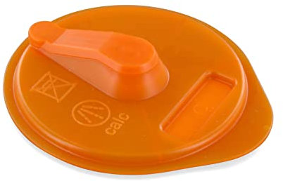 DEKAROX Reinigungsdisc für Tassimo Maschinen TAS60xx–TAS55xx ersetzt Bosch 17001491 00624088 00576837 00632396 Orange T-Disc 68mmØ kompatibel mit MyWay Caddy Joy Charmy