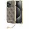 GUESS GUHCP15XGF4GBR Schutzhülle für iPhone 15 Pro Max 16,7 cm (6,7 Zoll), Braun