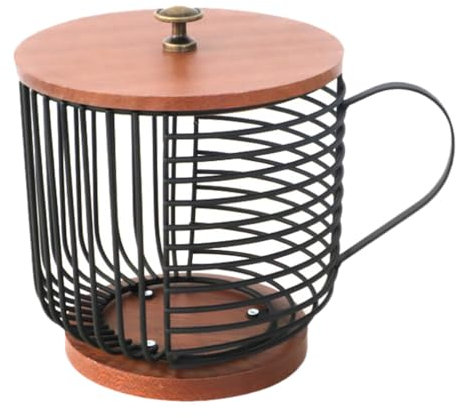 TOVINANNA Organizer Per Capsule Di Caffè e Contenitore Stabile Per Cialde Per Cucina e Tavolo Da Pranzo Design Elegante e Spazio Ottimizzato