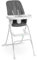 ity by Ingenuity Sun Valley Compact Folding High Chair, Food-Grade Safe Plate, Safety Harness, for Ages 6 Months and Up, Unisex - Grey