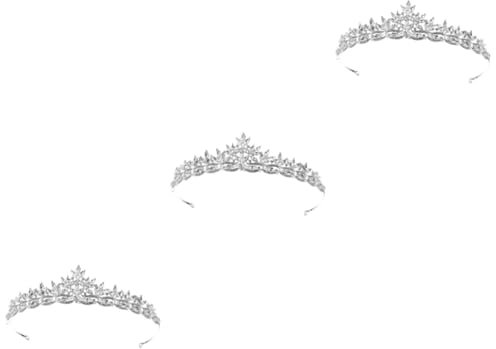FOMIYES 3 Pezzi Di Fascia Per Con Strass Di in Lega Accessori Per Da Sposa Per Donne Design Brillante