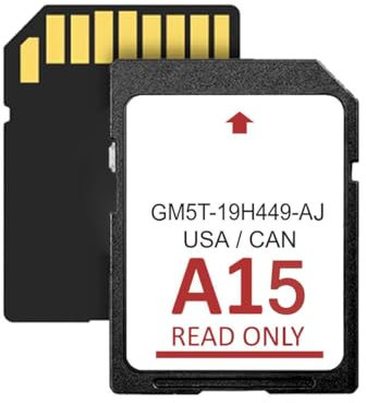 GM5T-19H449-AJ Latest Version A15 GPS Navigation SD Card for 2013-2016 F150 / Super Duty F250 F350 F450 / Explorer/Mustang; MKC/MKS/MKT/MKX/MKZ/Navigator, USA Canada Maps