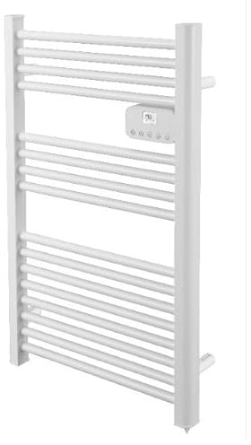 DREXON LYRIA – Sèche Serviettes Électrique 500 W – Technologie Sans Fluide – Thermostat Électronique Programmable – Fil Pilote – Mode Boost – Sécurité Enfant – Certifié NF