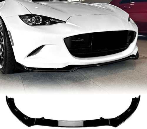 Kit carrosserie spoiler pare-chocs avant pour Mazda MX-5 Miata ND 2016-2022 noir
