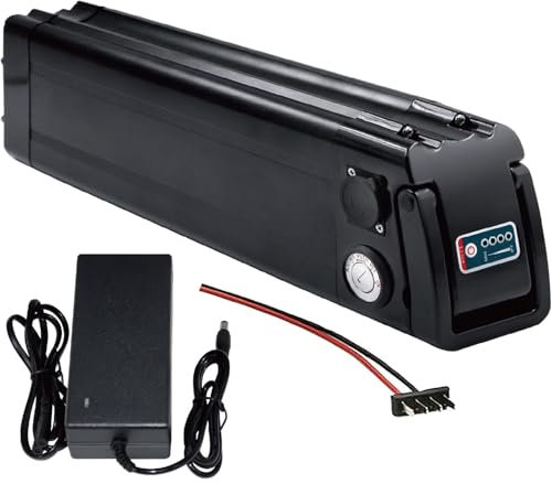 Batteria Ebike 24V 36V 48V 20AH, Batteria per bicicletta elettrica 24V 36V 48V 20AH BMS incorporato Maniglia Portatile con caricatore per 200W 500W 800W 1000W Motore 24V 20Ah