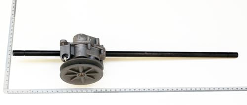 Original Scheppach Getriebe Aluminiumgehäuse für Benzin Rasenmäher | Ersatzgetriebe für MS196-51(E), MS173-51(E), MS197-51-3W, MS200-51 uvm.
